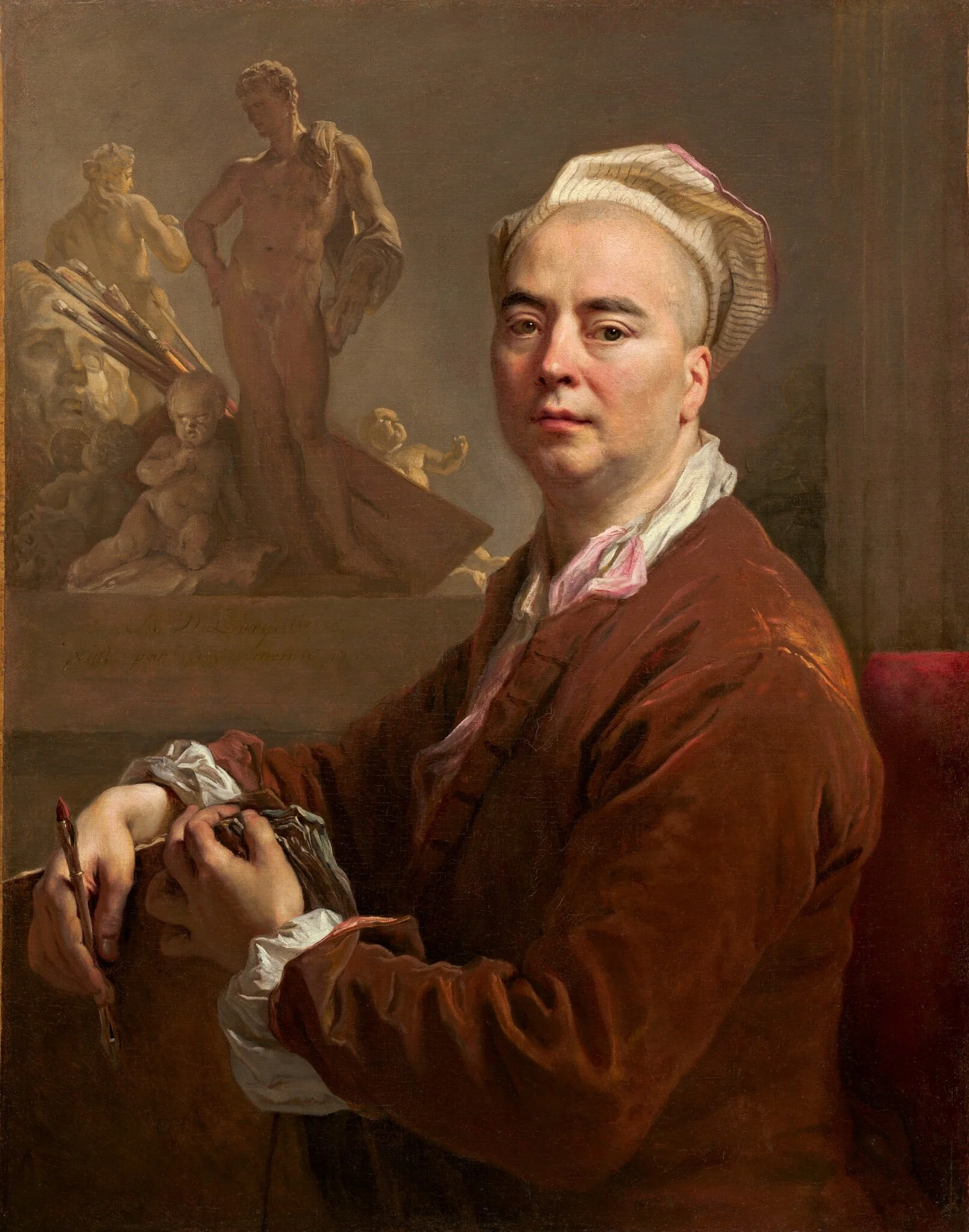 Self-Portrait, detail