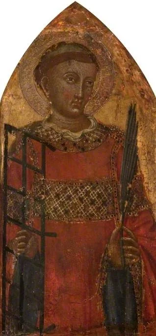 Saint Lawrence, detail