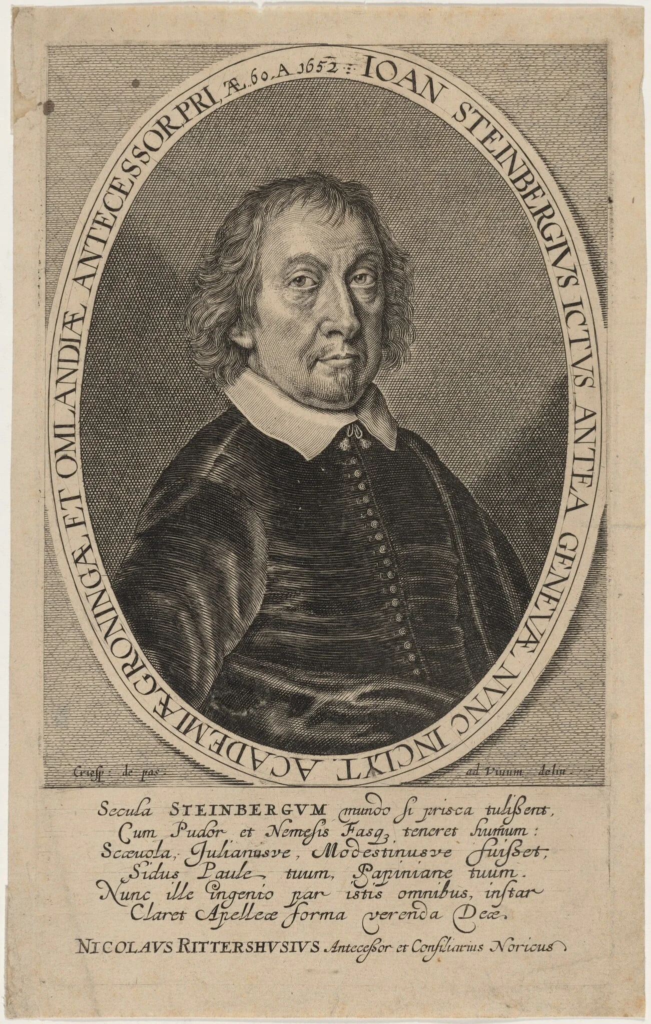 Joannes Steinbergius, detail