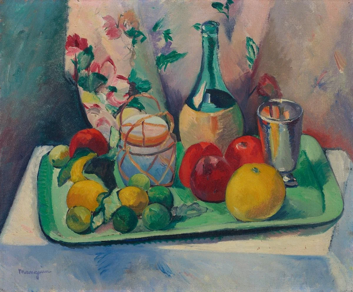 Le plateau vert, detail