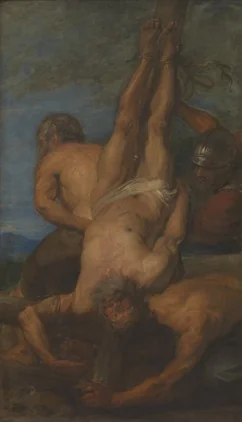 The Martyrdom of St. Peter, detail