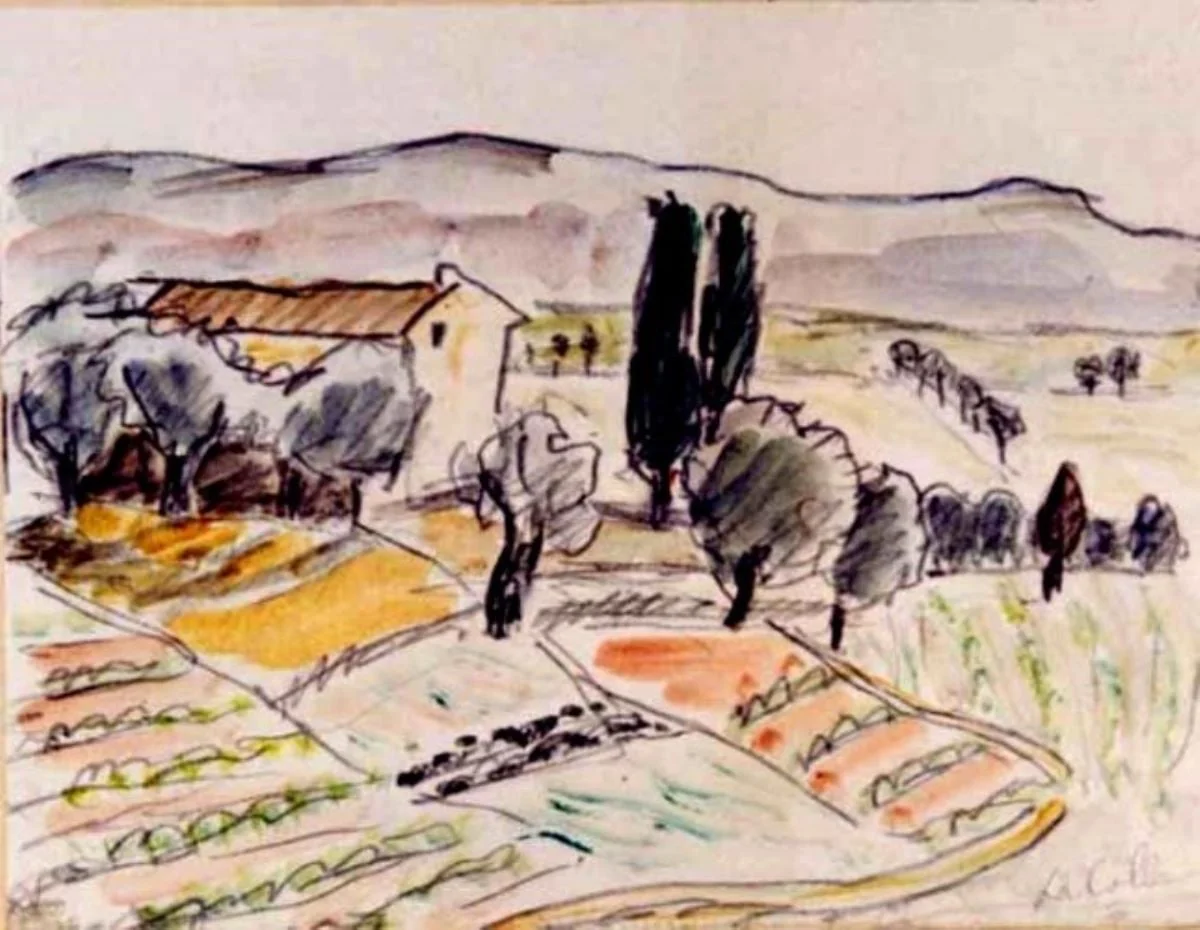 La Colle, detail