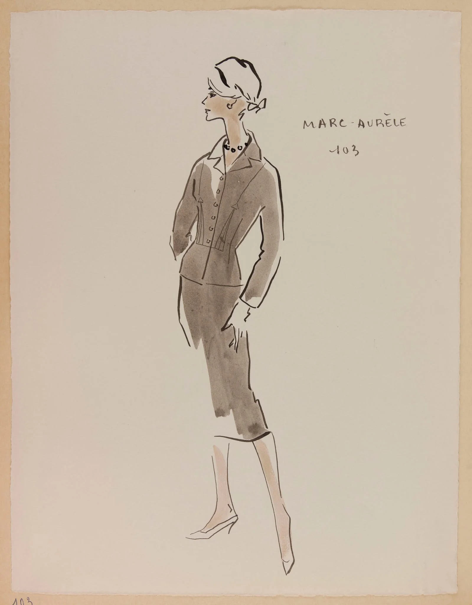 Marc-Aurèle, detail