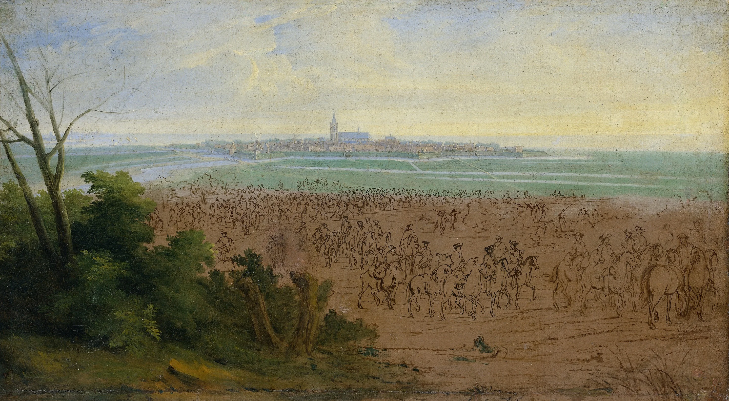 The French army at Naarden, 20 July 1672, detail