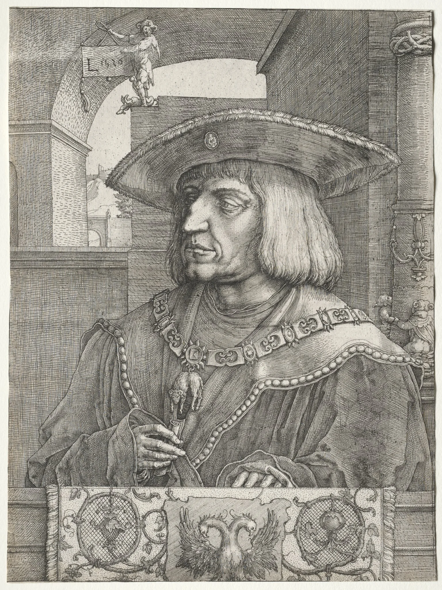 Emperor Maximilian I, detail