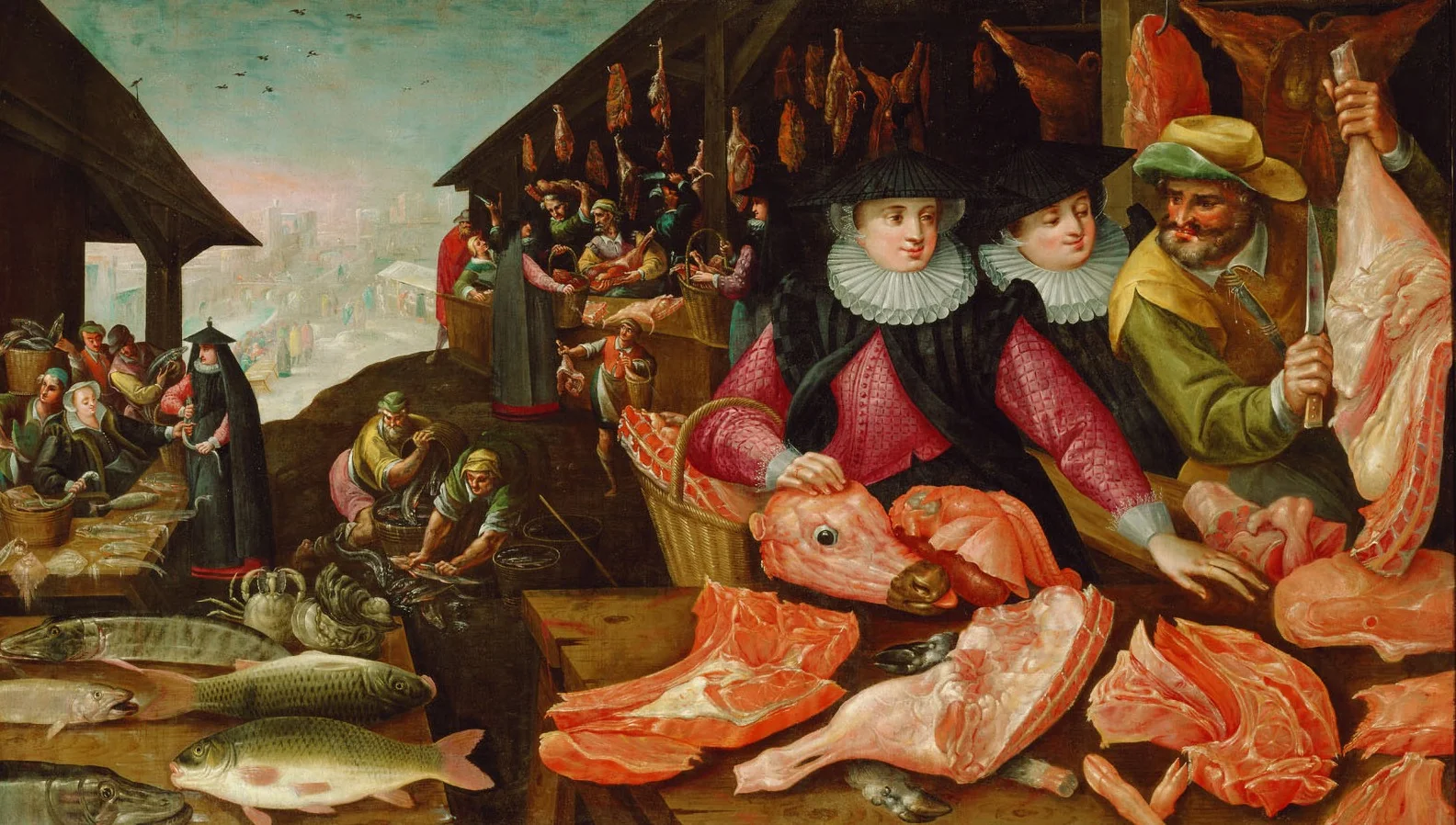Fleischmarkt (Winter), detail