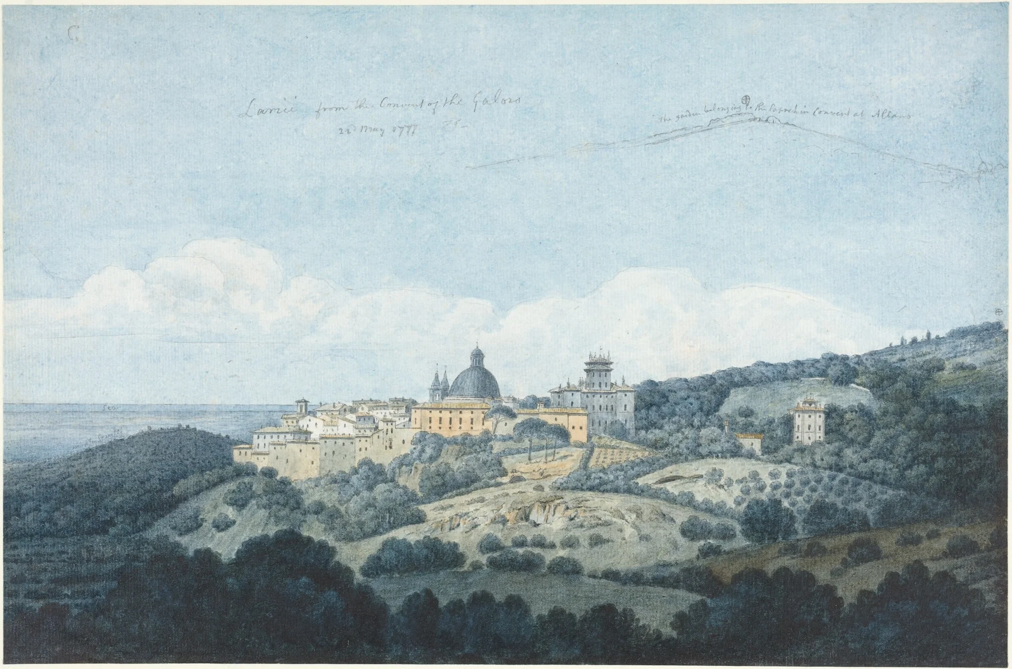 Larici from the Convent of the Galoro, detail