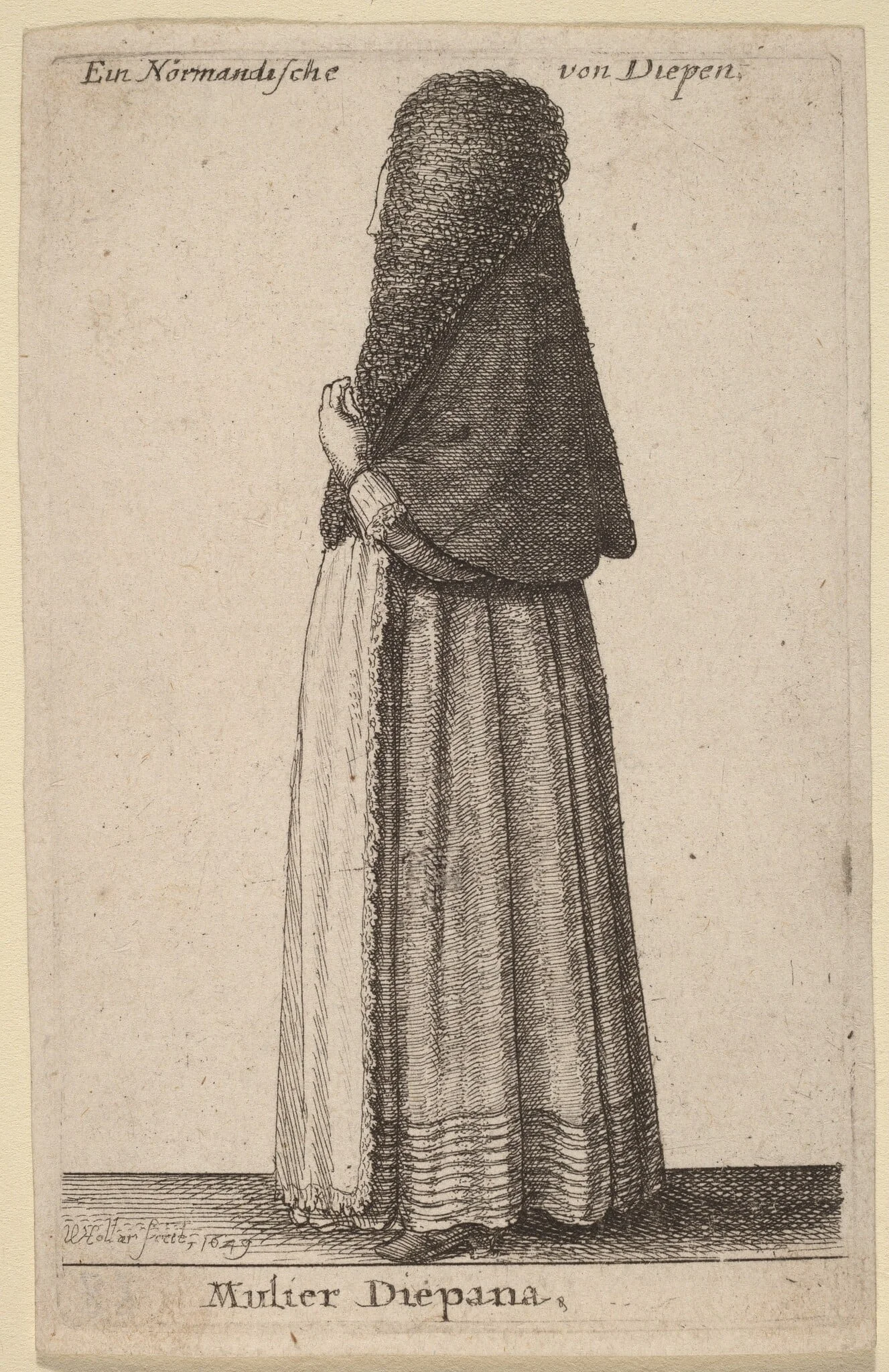Mulier Diepana, detail