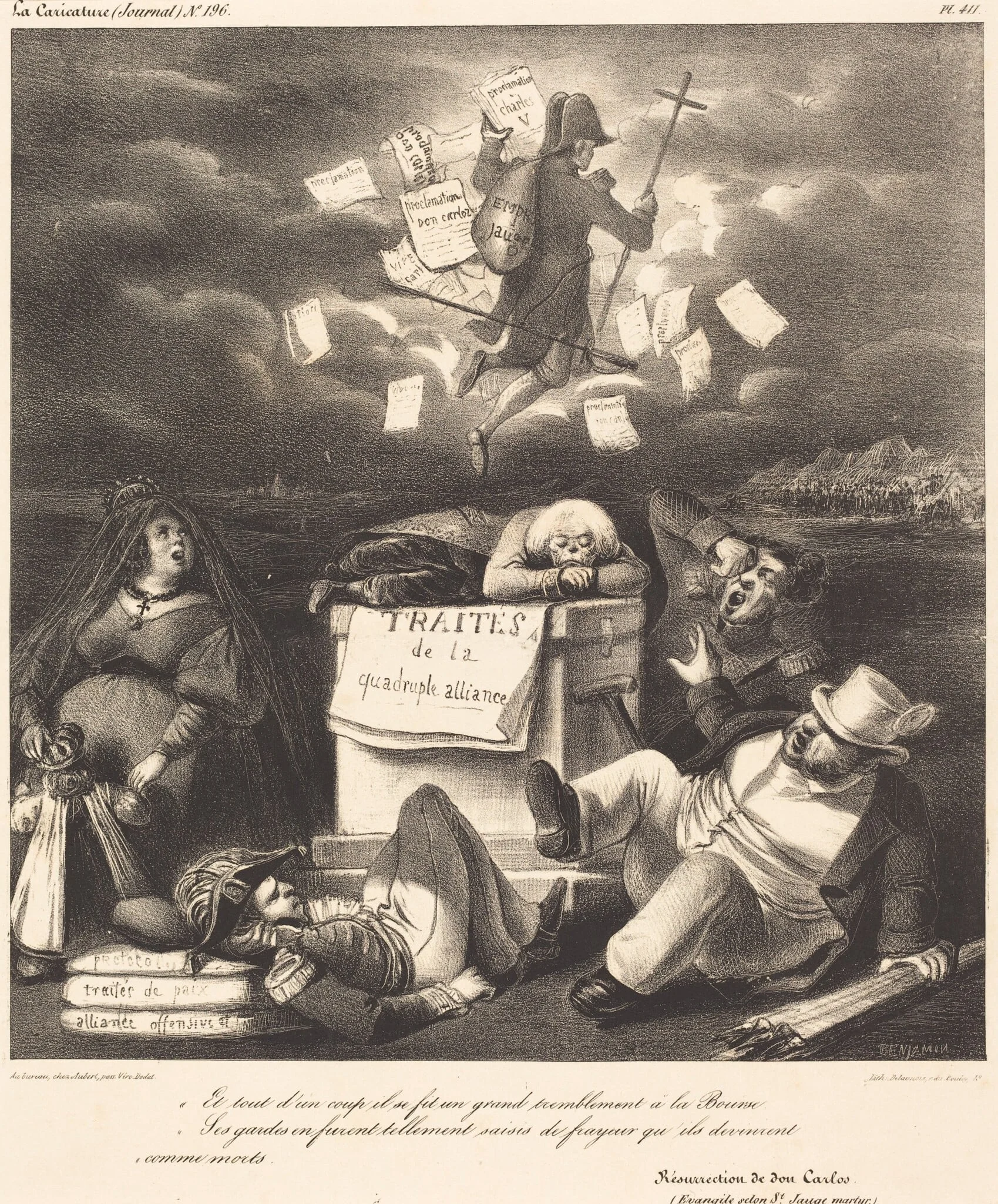 Résurrection de don Carlo..., detail