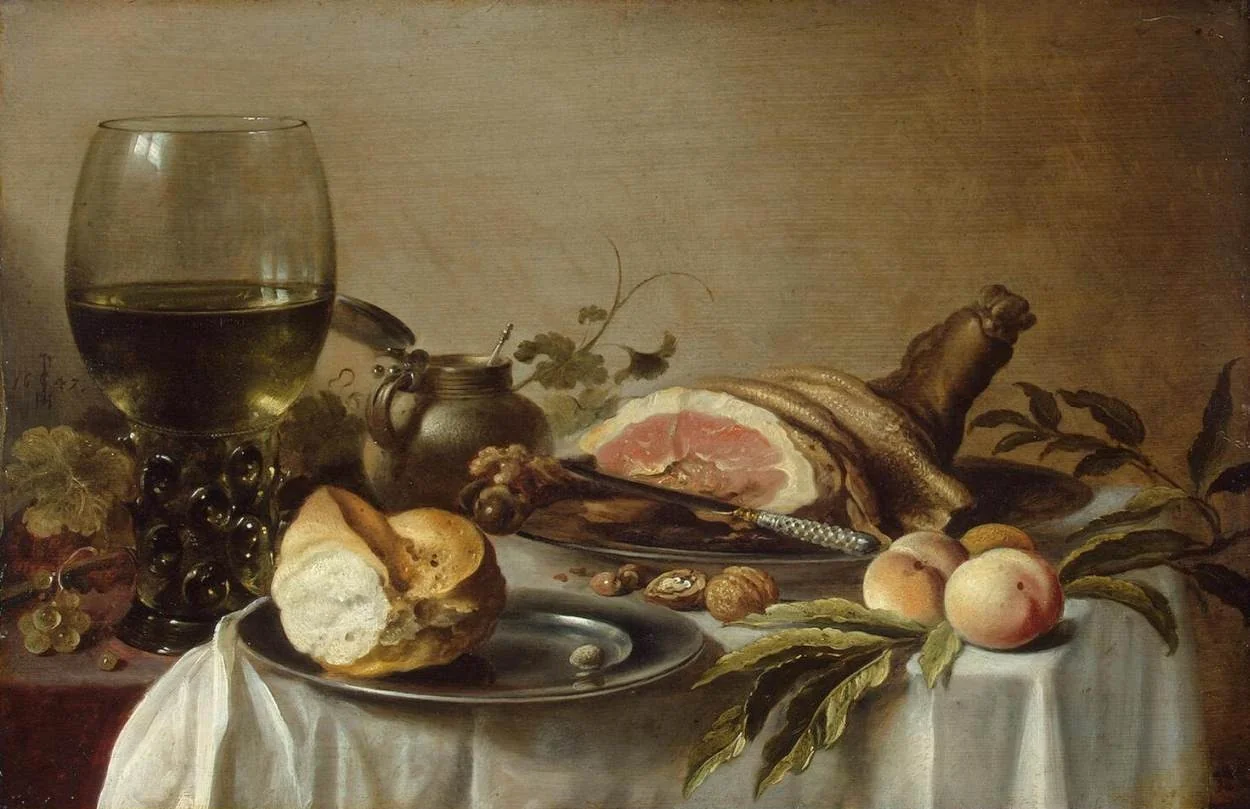 Breakfast with Ham, detail