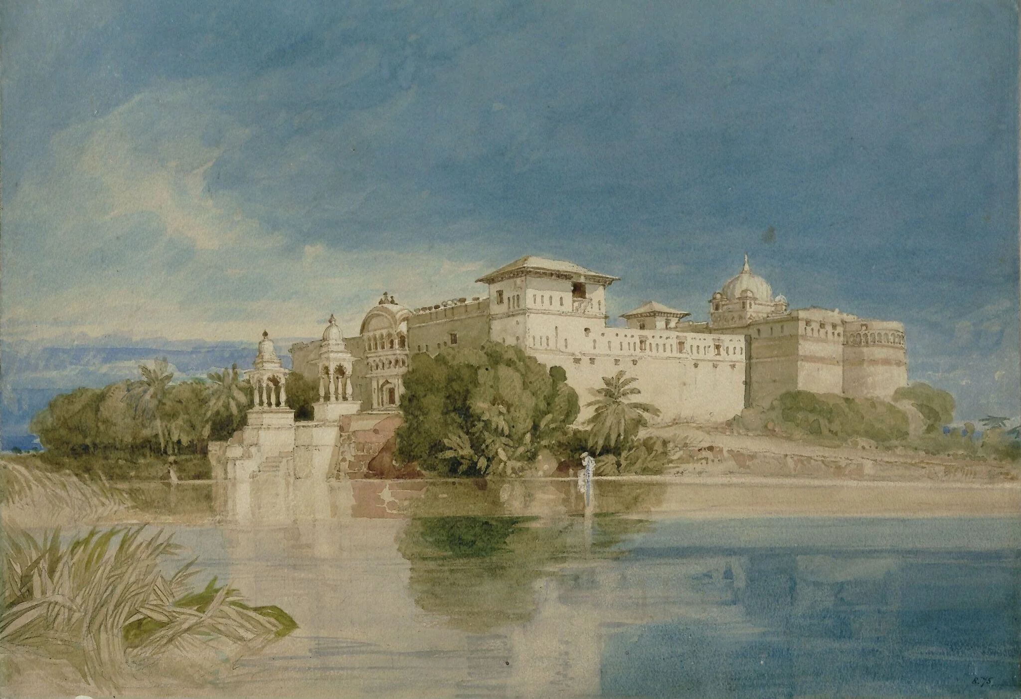 Palace at Perawa, Malwa, Bengal, detail