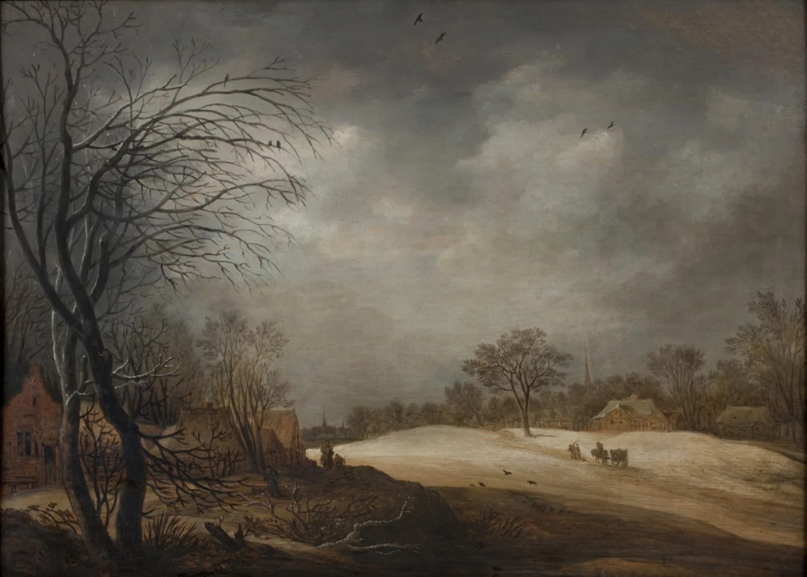Winter Landscape, detail