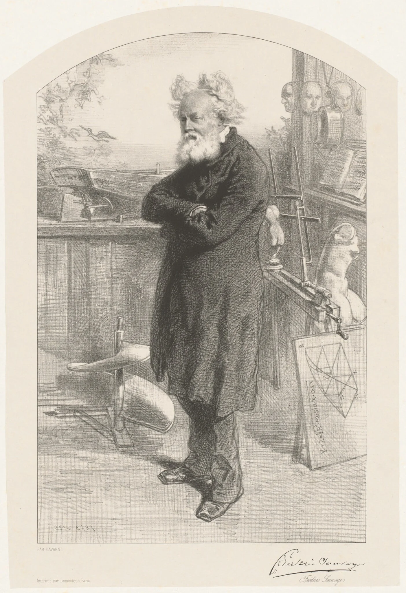 Frédéric Sauvage, detail