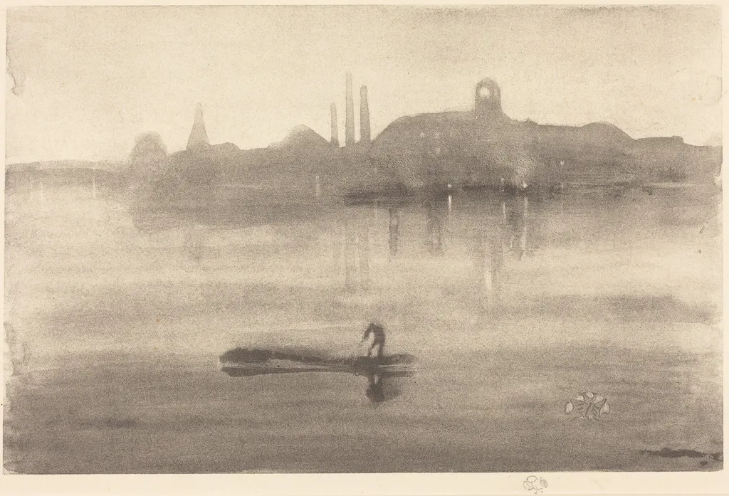 Nocturne, by James McNeill Whistler, 1878