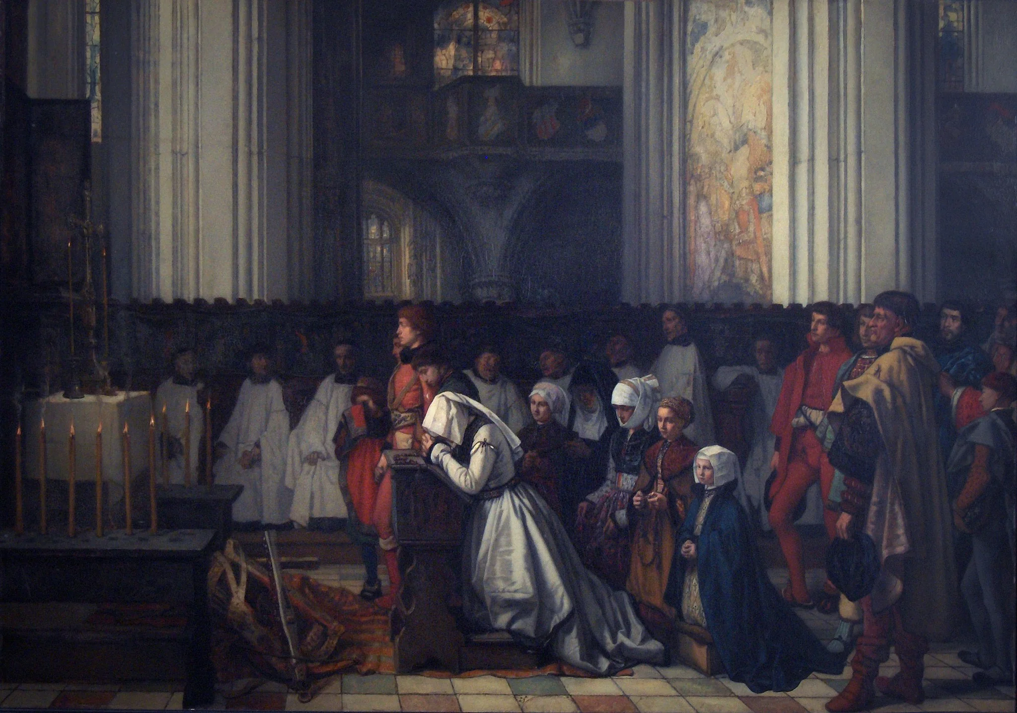 The Trental Mass for Berthal de Haze, detail