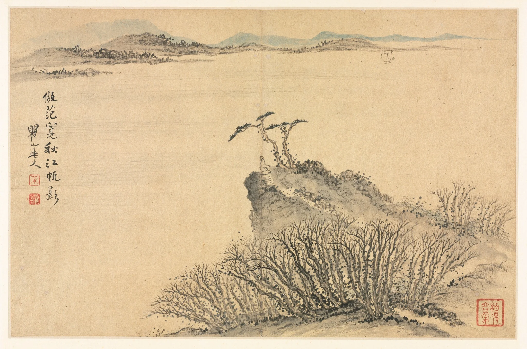Landscapes in Various Styles after Old Masters, detail