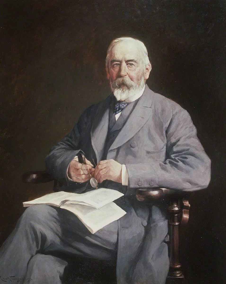 The Right Honourable Stuart Rendel (1834–1913), 1st Baron Rendel, detail