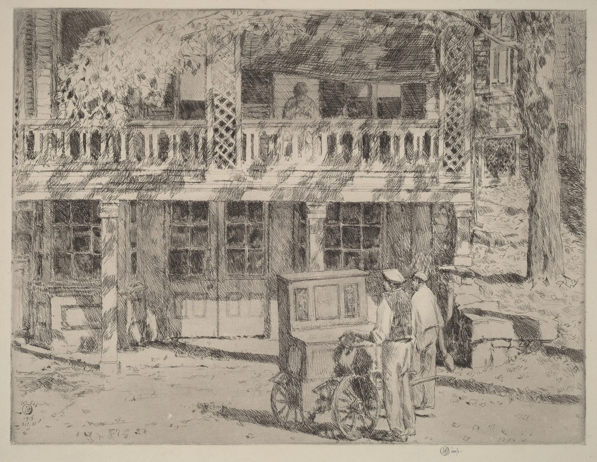 Toby's, Cos Cob, detail