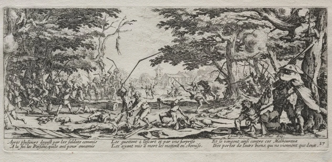 The Large Miseries of War: Peasant's Revenge, detail