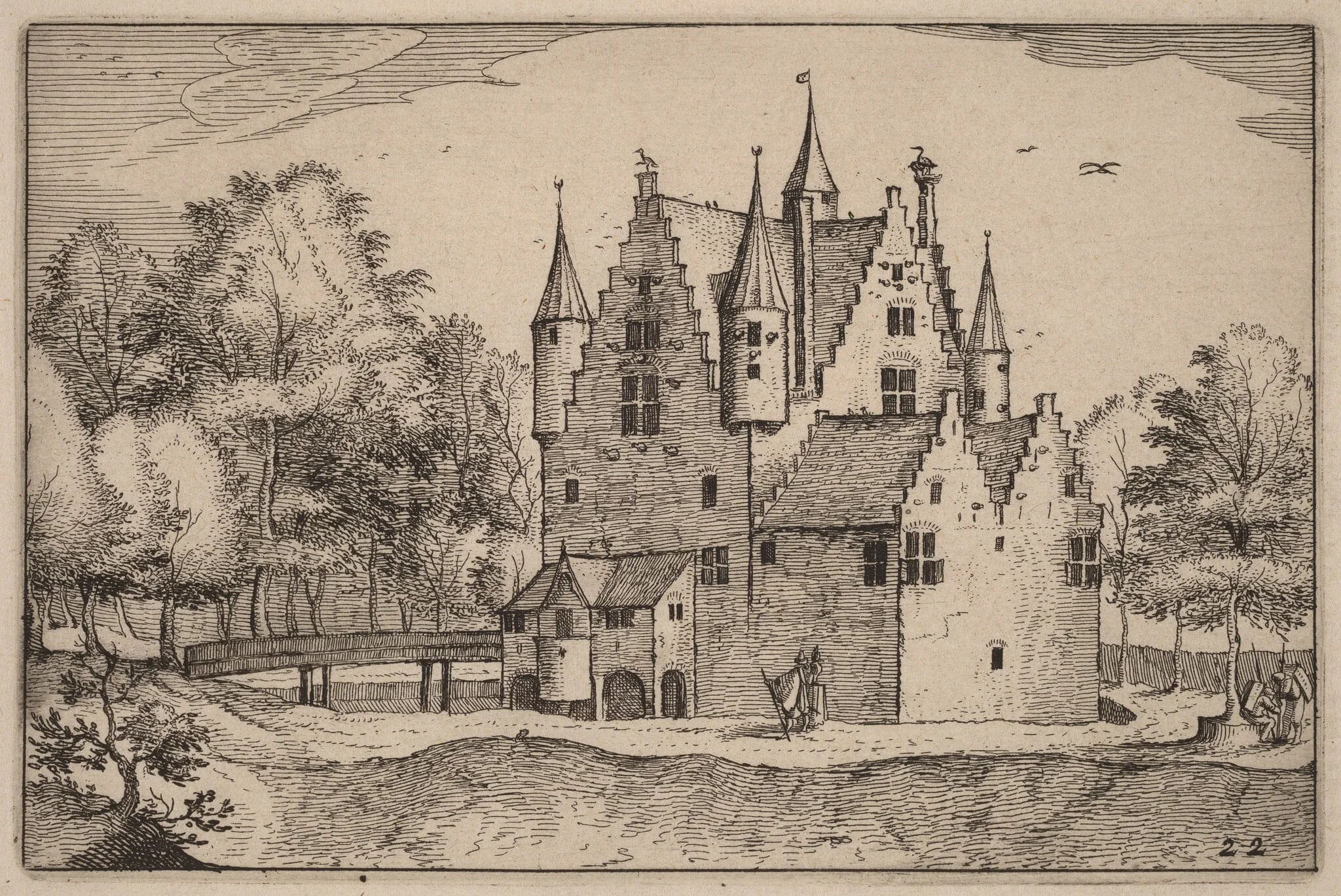A Castle, detail