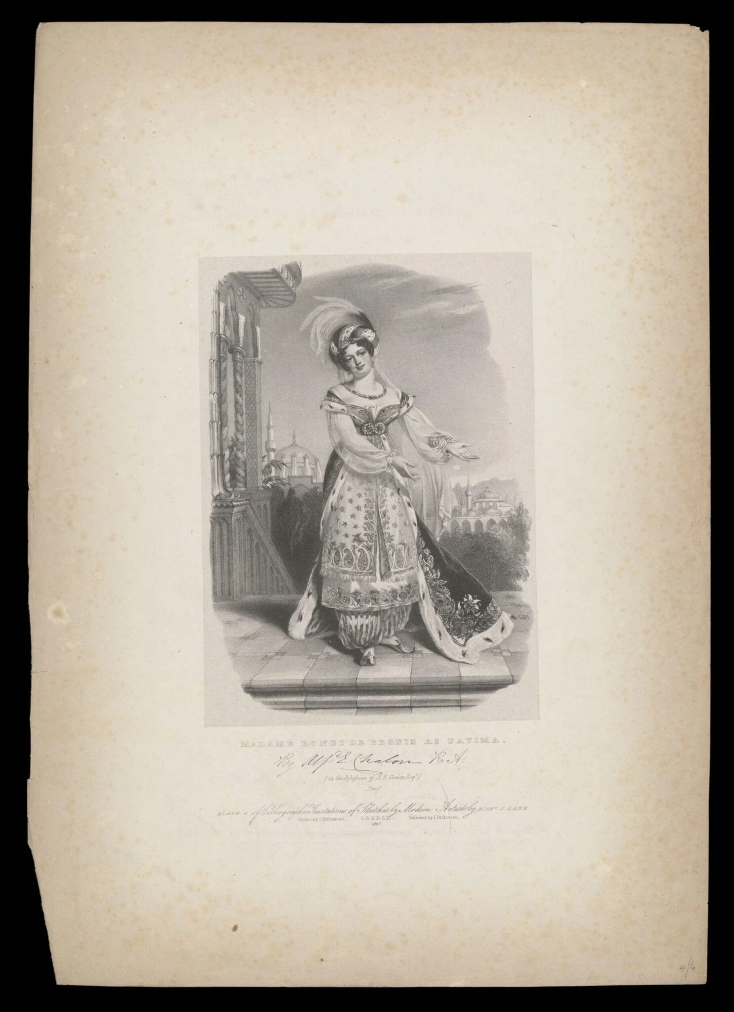 H Beard Print Collection, detail