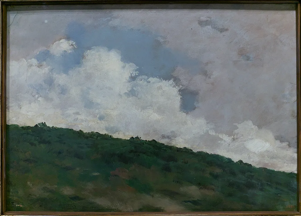 White Cloud, by Antonio Fabrés, oil, 1900