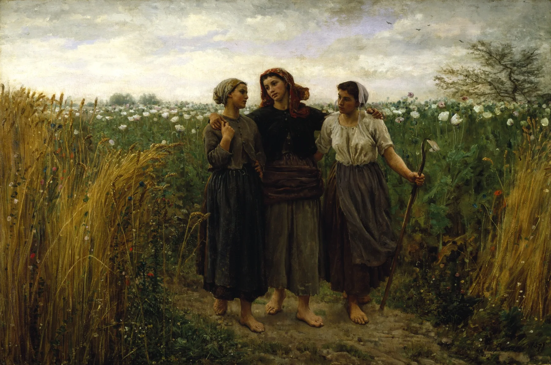 Returning from the Fields, detail
