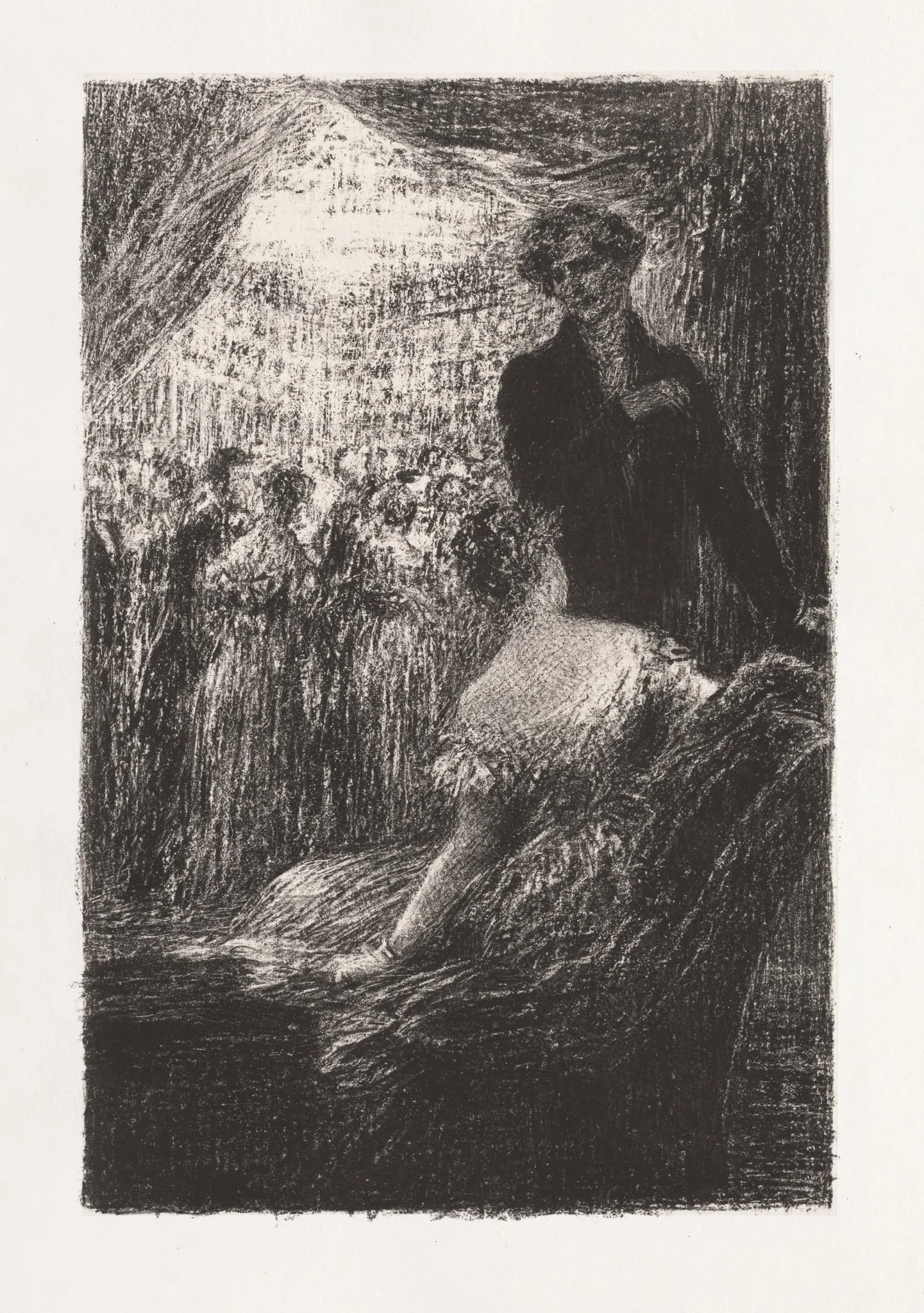 Fantastic Symphony: A Ball, detail