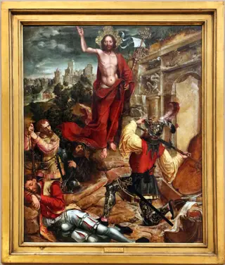 Ressurreição de Cristo, by Gregório Lopes, unspecified, 1539