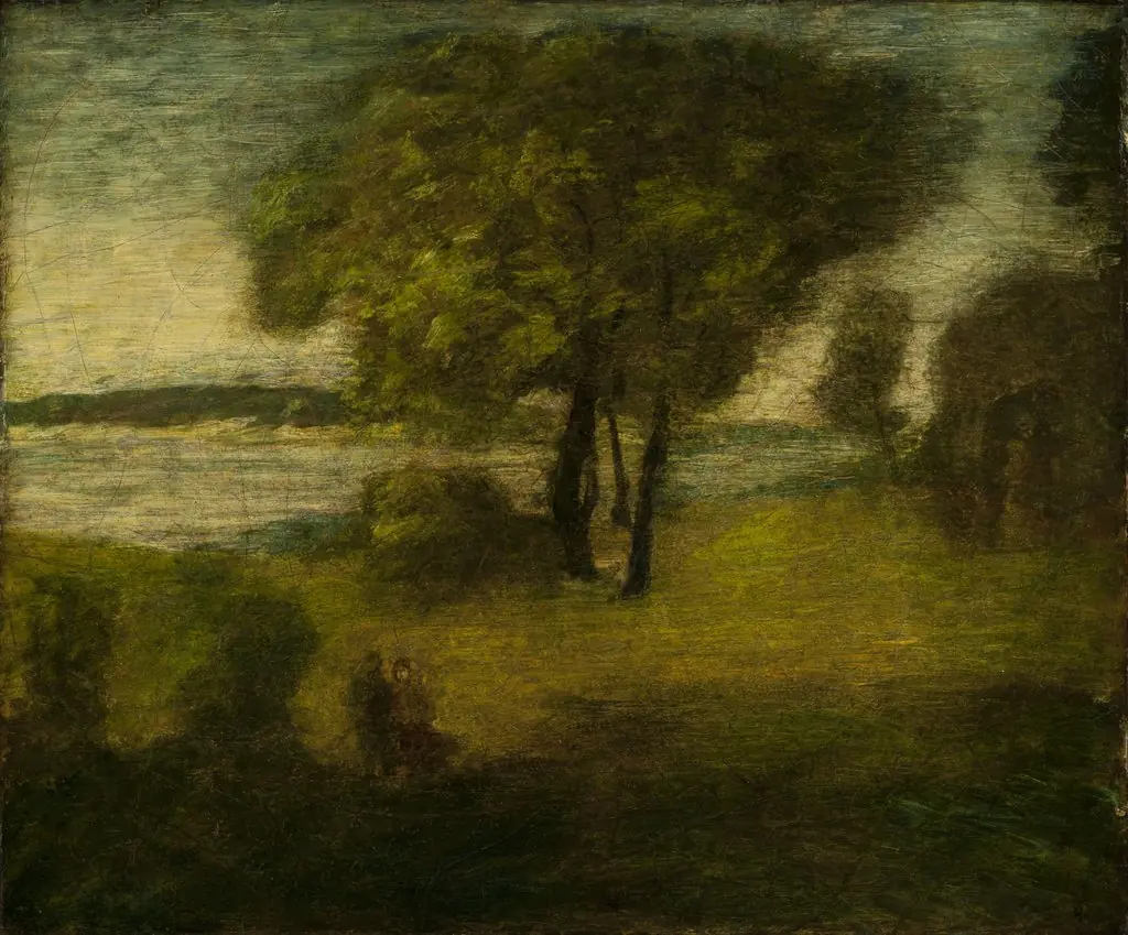 The River, by Albert Pinkham Ryder, unspecified, 1895