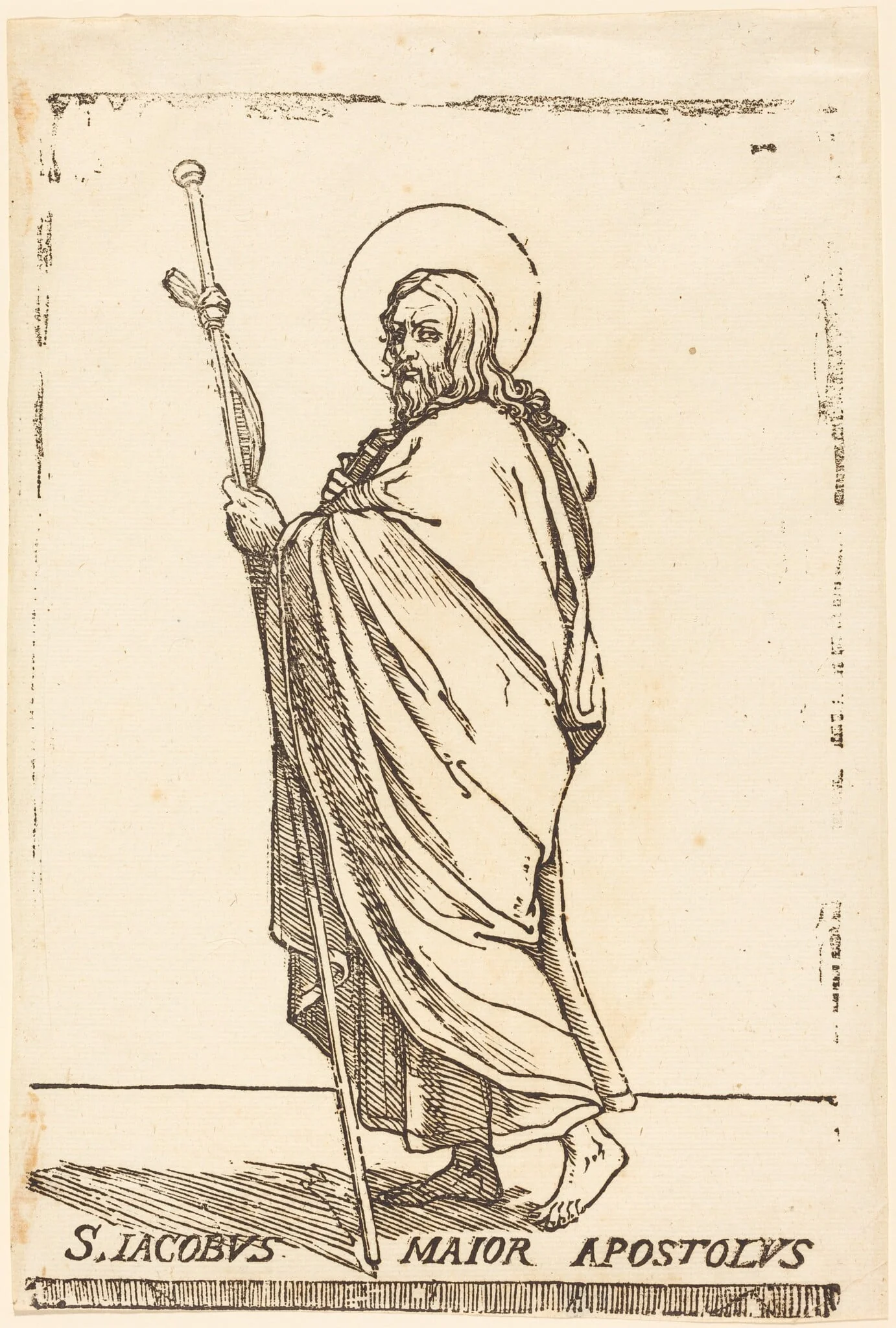 Saint James the Elder, detail