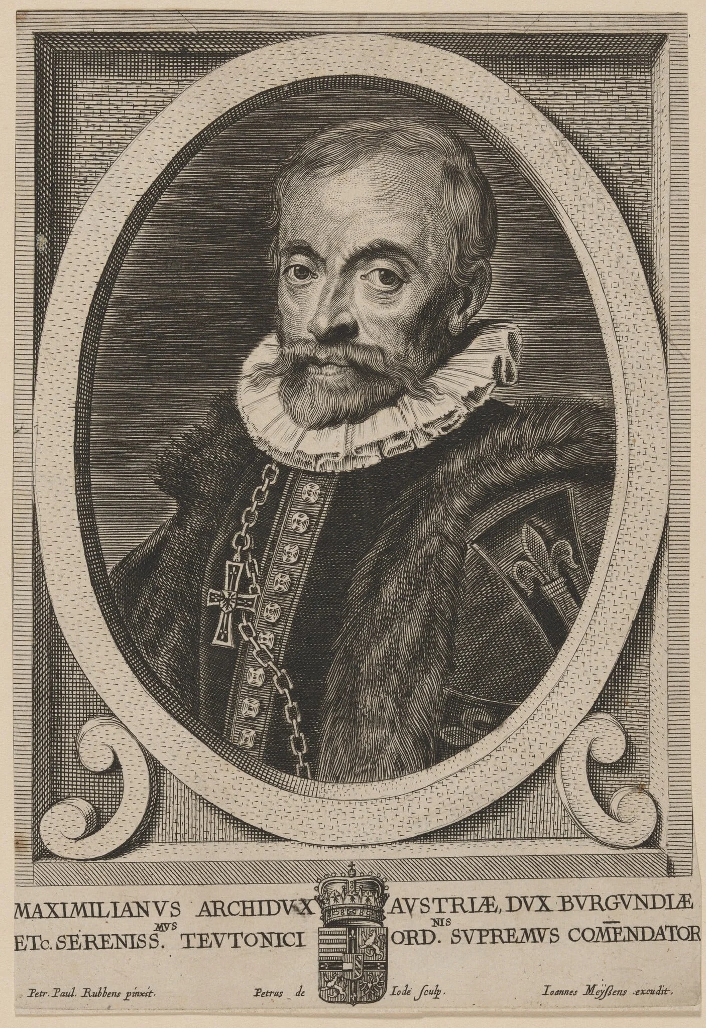 Maximilian II, Archduke of Austria, detail