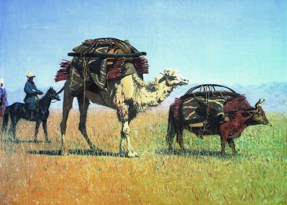 Kyrgyz migrations, detail