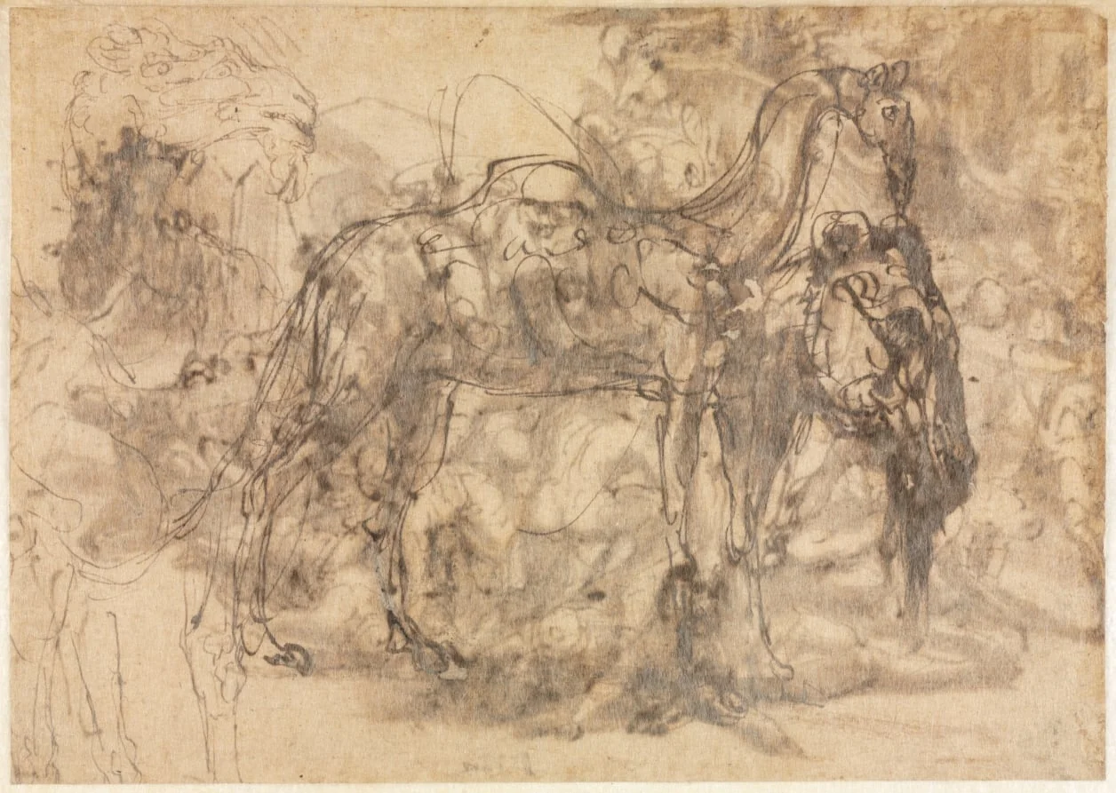 Sketches of Animals (verso), detail