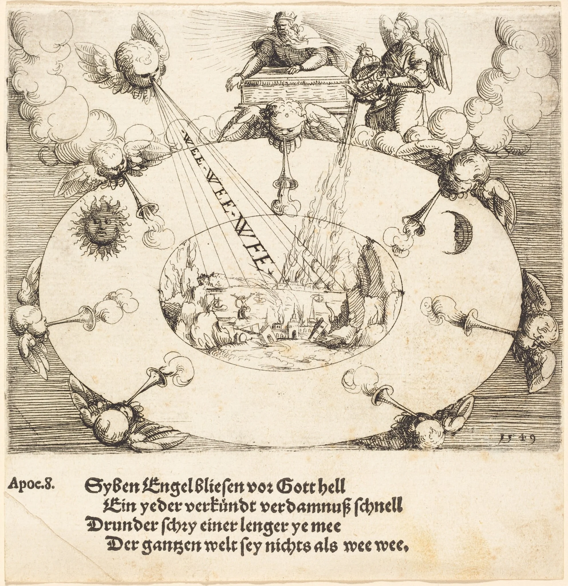 The Opening of the Seventh Seal, detail