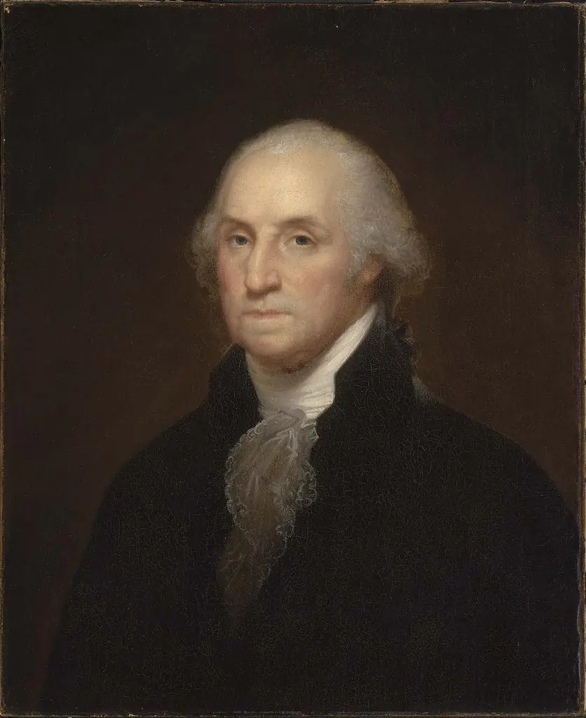 George Washington, by Rembrandt Peale, oil, 1828