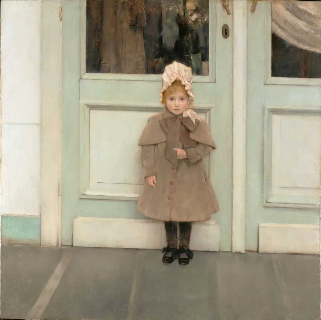Jeanne Kéfer, by Fernand Khnopff, oil, 1893