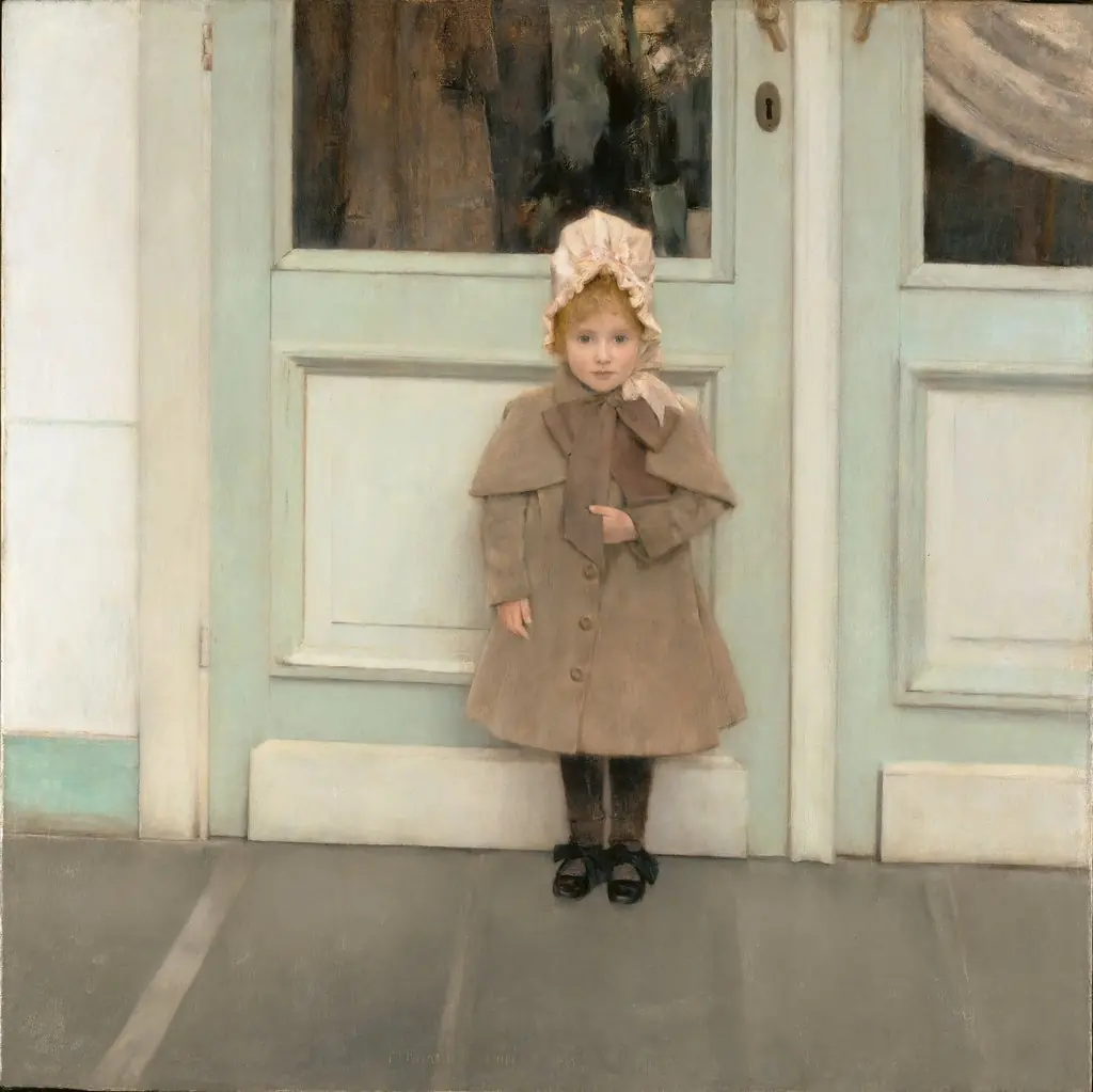 Jeanne Kéfer, by Fernand Khnopff, oil, 1893