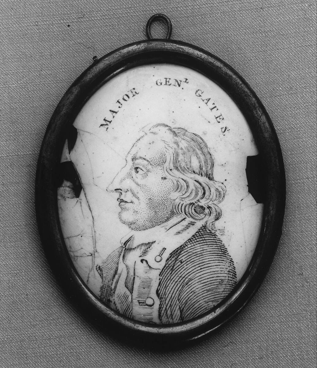 Plaque of George Washington, detail