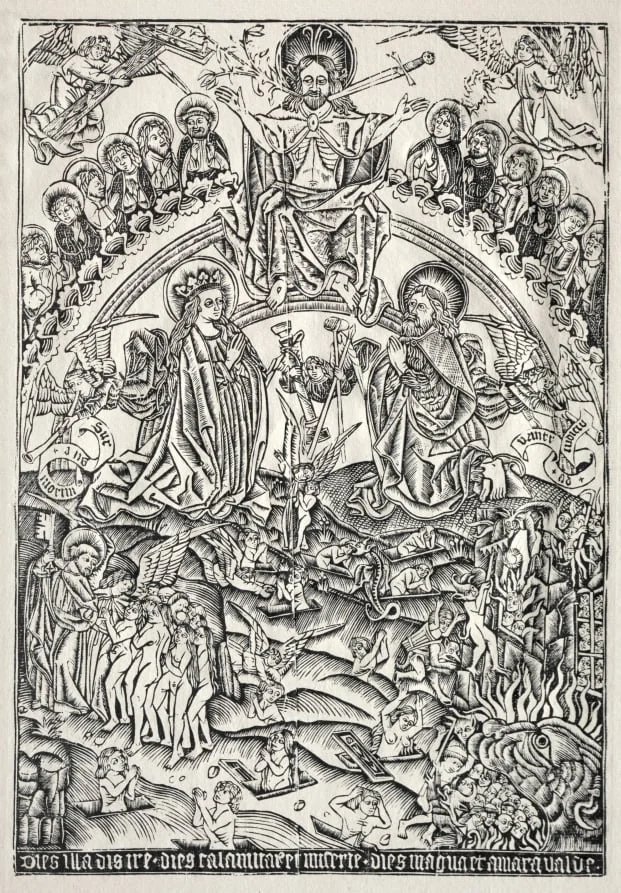 Das Jüngste Gericht, detail
