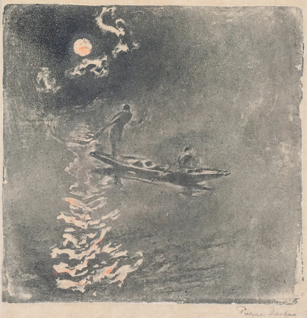 Night Fishing, by Pierre Roche, 1904