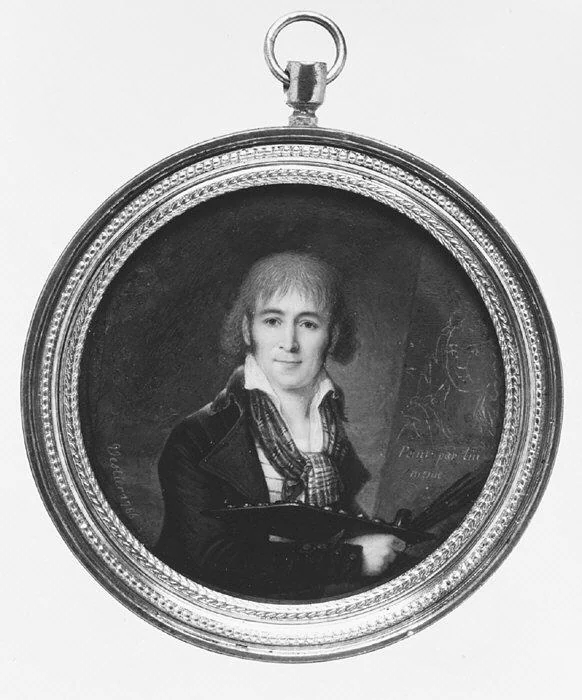 Self-Portrait of an Unidentified Artist, detail