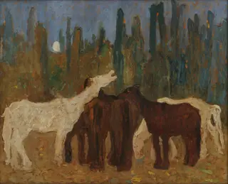 Lamento, by Pedro Figari, unspecified, 1924