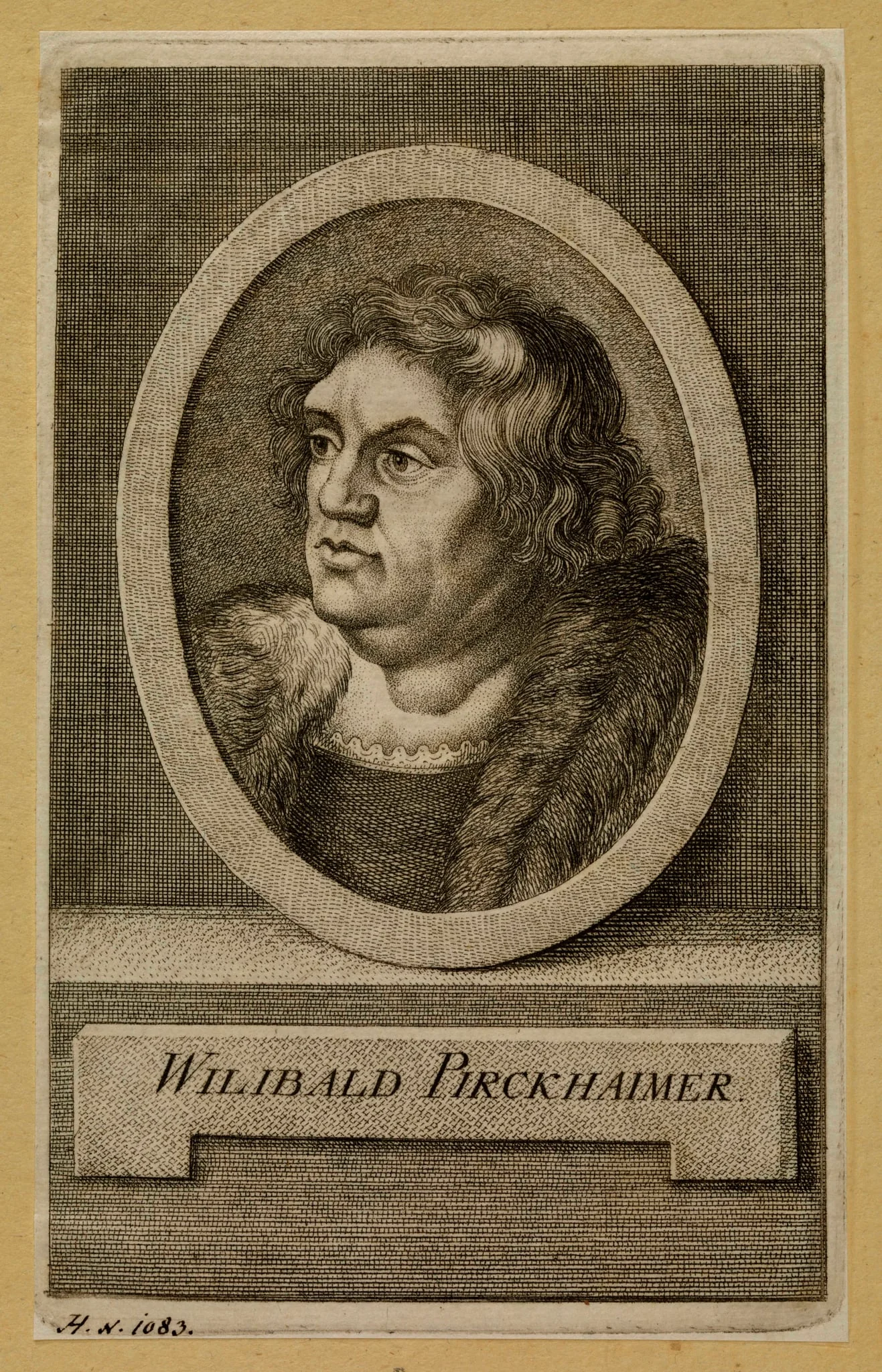 Willibald Pirckheimer, detail