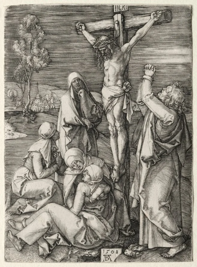 The Crucifixion, detail