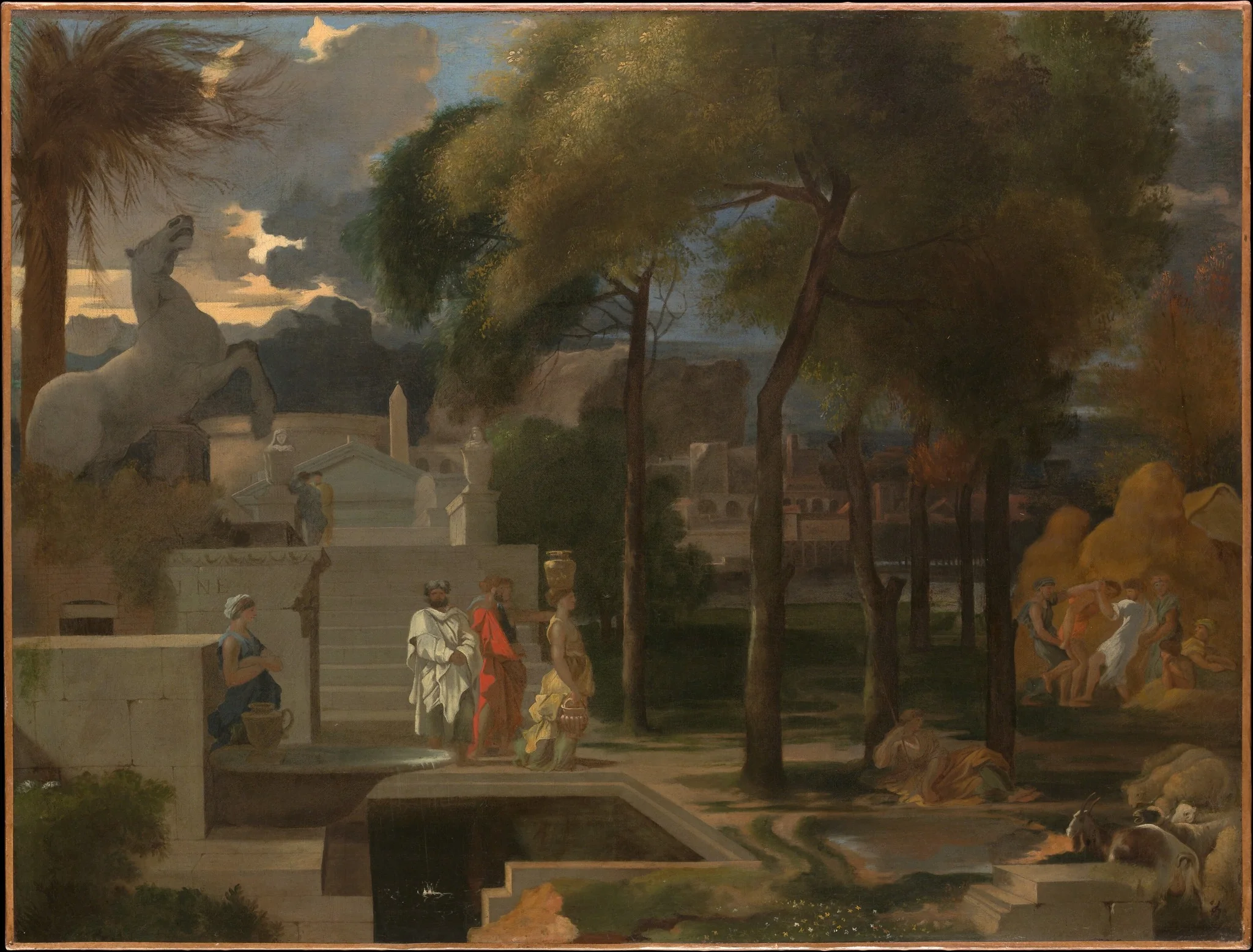 A Classical Landscape, detail