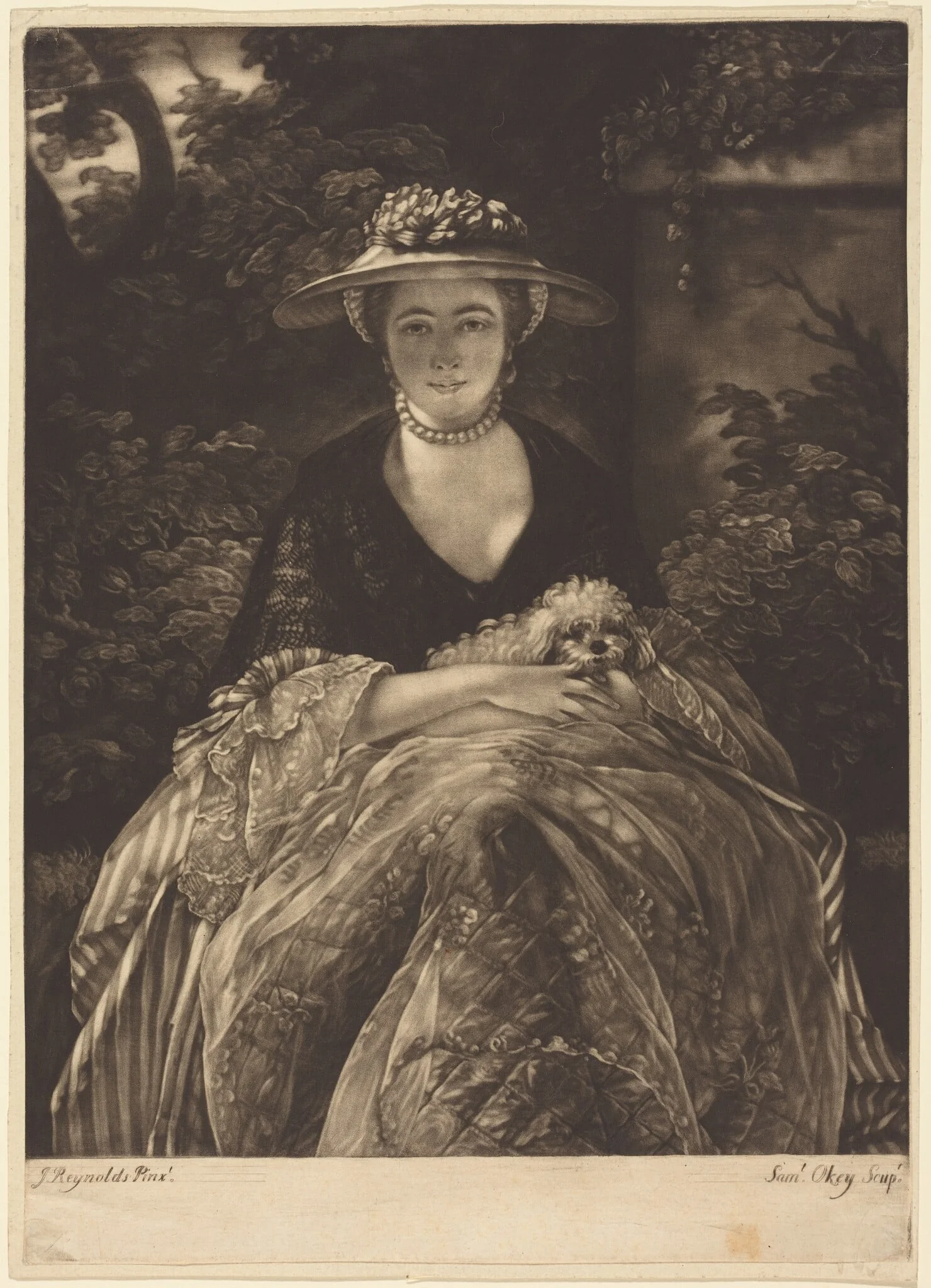 Miss Nelly O'Brien, detail