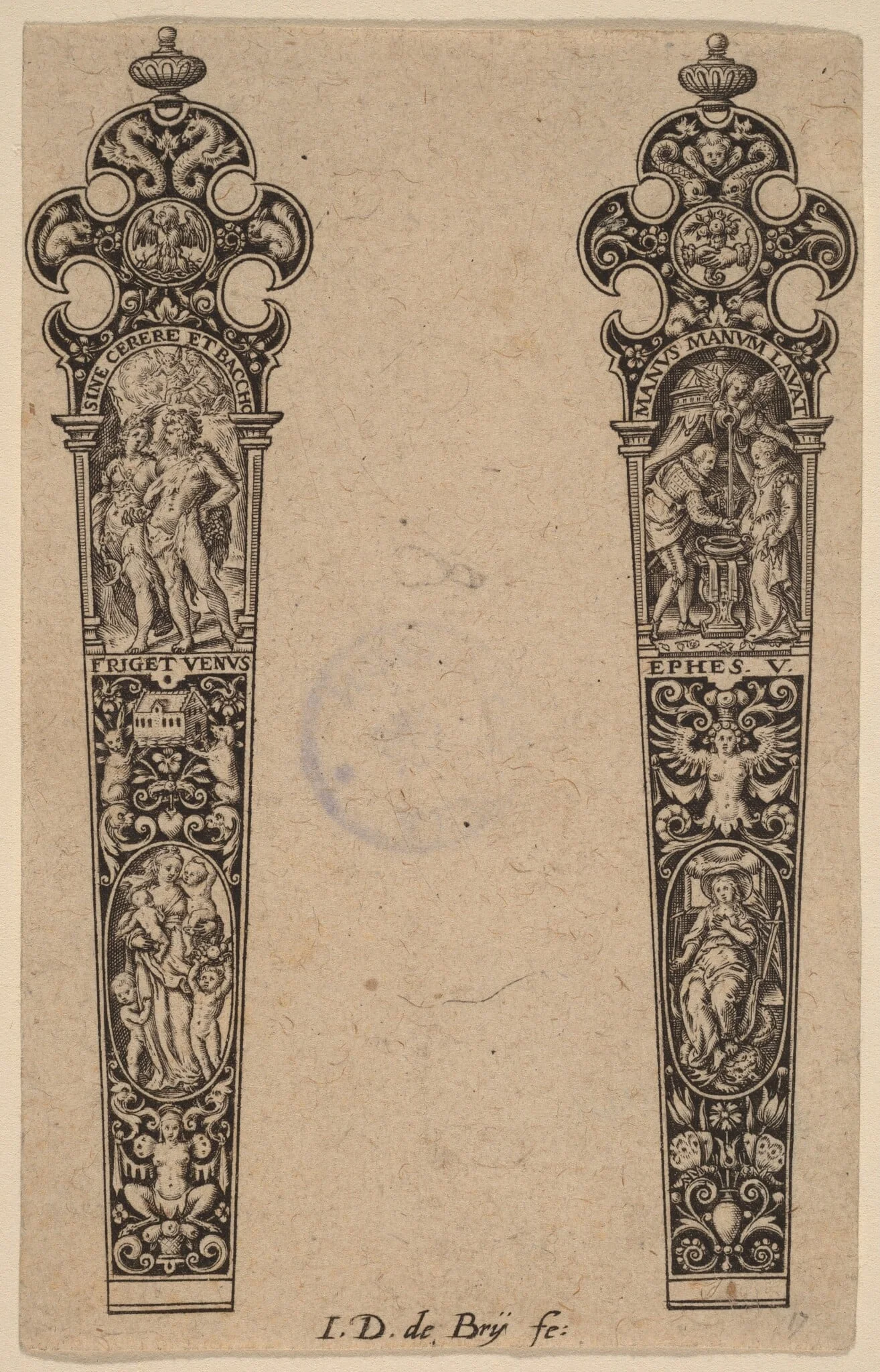 Ornament for Knife Handle, detail