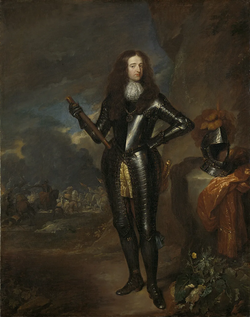 William III (1650-1702), Prince of Orange and since 1689, King of England, by Caspar Netscher, oil
