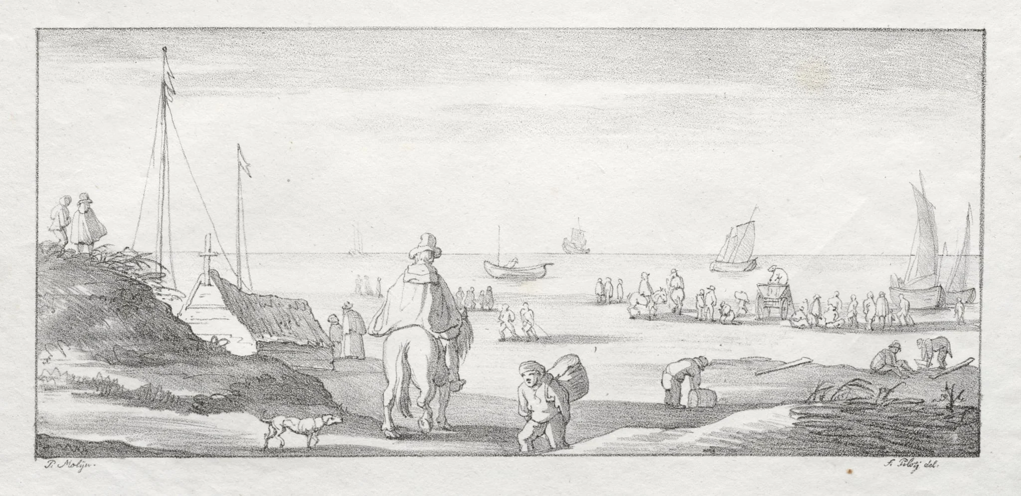 Along a Dutch Shore, detail